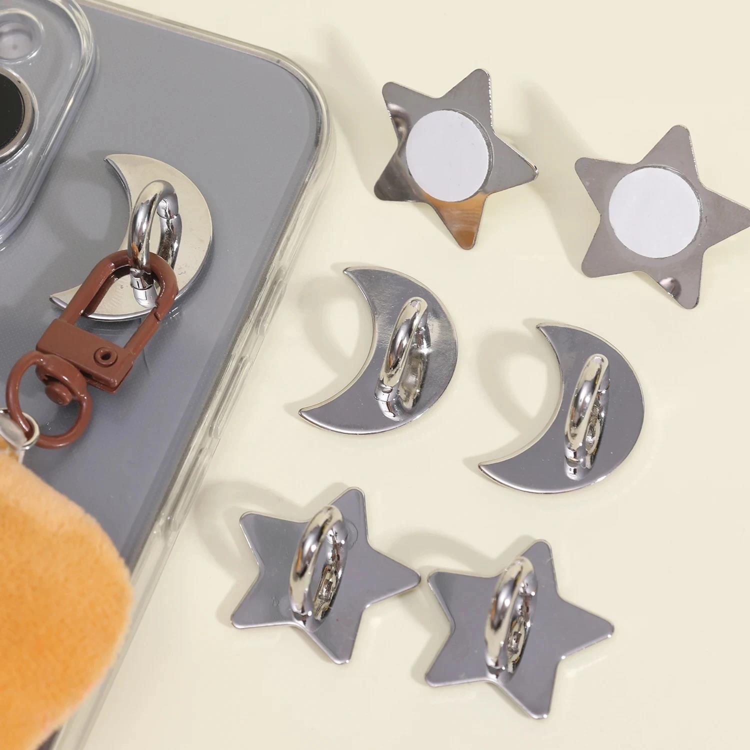 Phone Accessories Hooks - Handy-Anhänger-Haken, Handy-Fingerring, Handyhalter, Ziai selbstklebender Metall-Fingergriff-Schlaufenständer
