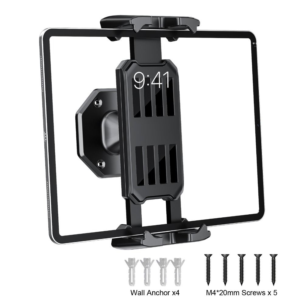 Phone Accessories Hooks - Wandmontierter Telefonhalter Tablet-Ständer Verstellbare Klemme 360°