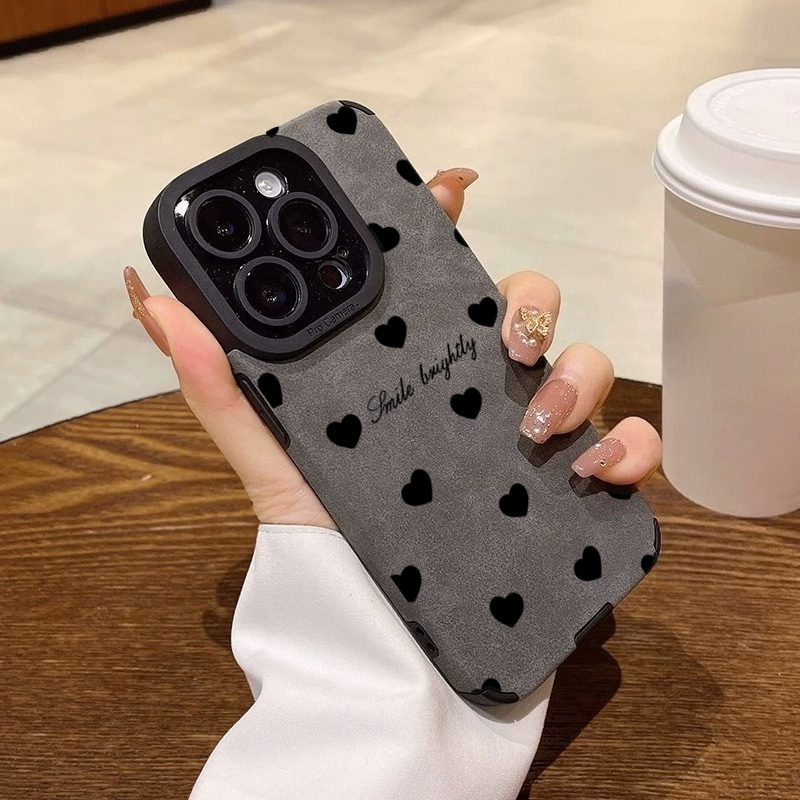 Phone Accessories To Sell - Neue Luxuriöse Schwarze Herzförmige Handyhülle für