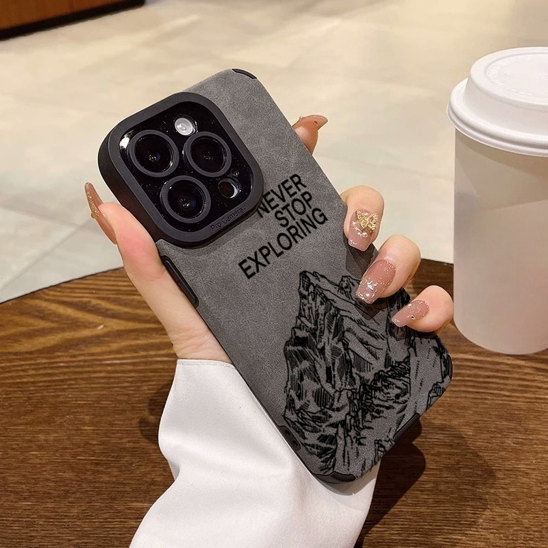 Phone Accessories To Sell - Modische „Never Stop Exploring“ Handyhülle für