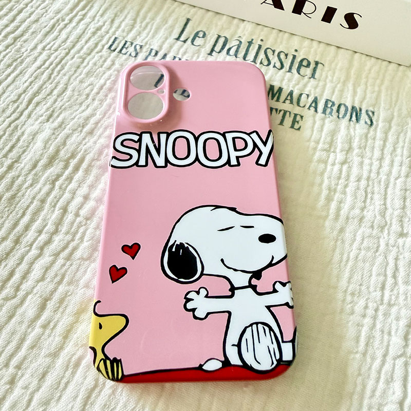 Phone Accessories From China - Snoopy Handyhülle Kawaii Pink Love Themed