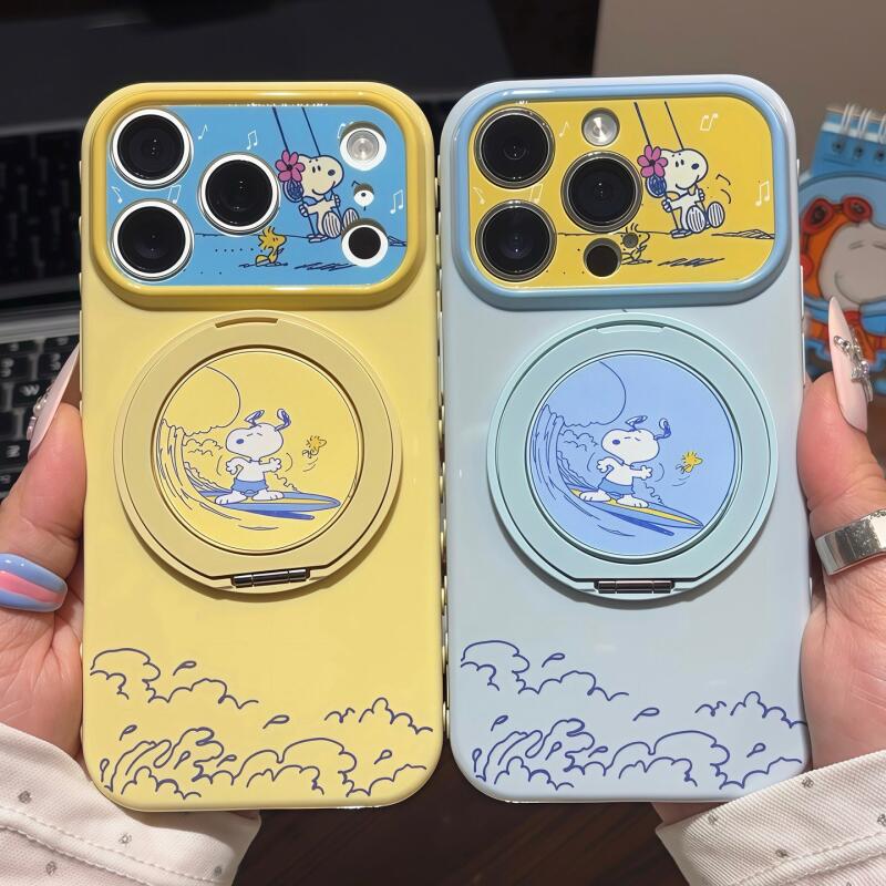 Phone Accessories From China - Snoopy Handyhülle Kawaii Surf-Themen-Serie Handy-Schutzhülle Geeignet