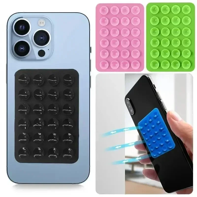 Phone Accessories Usa - Silikon-Klebstoff Smartphone-Ständer mit Rutschfester Saugnapf-Halterung, Freihändiger