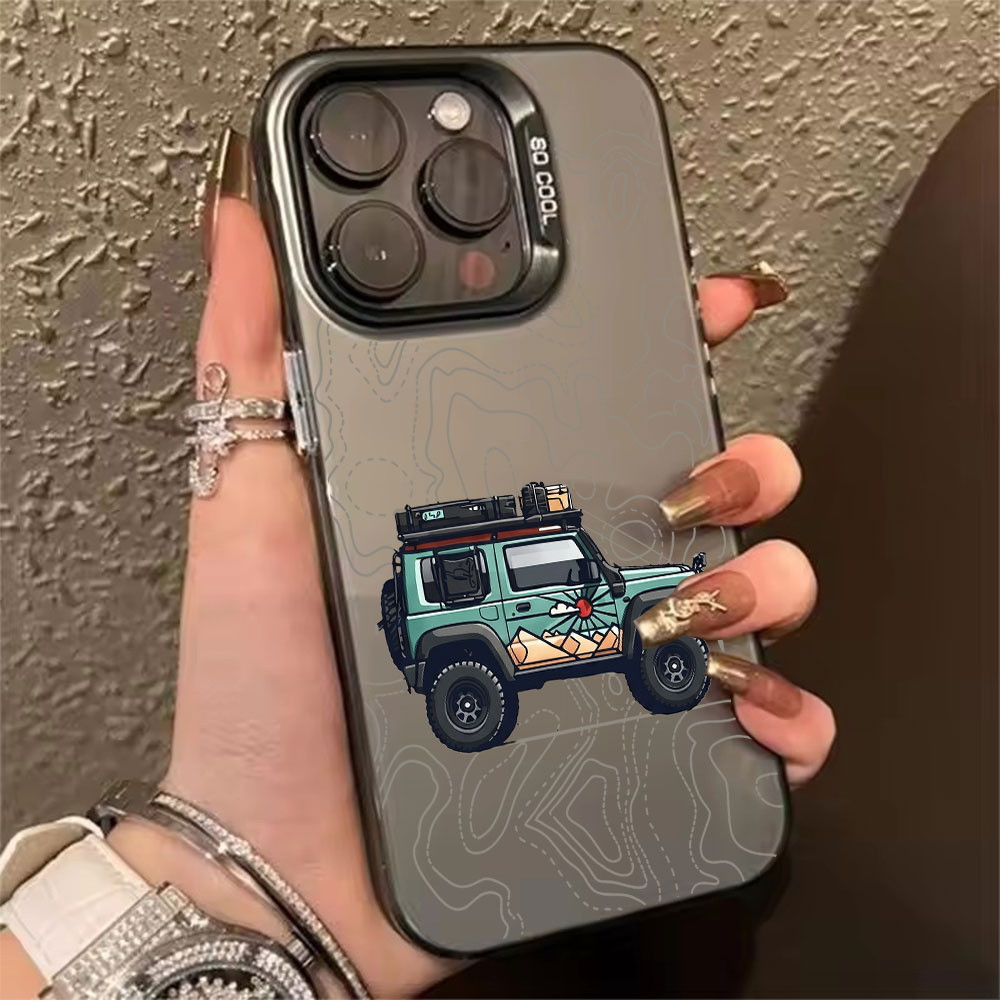 Phone Accessories To Sell - Einfache Auto-Muster Handyhülle für iPhone 17