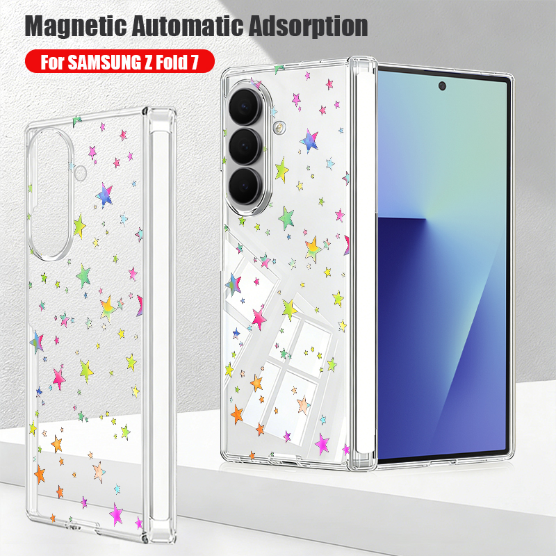 Z Phone Accessories - Magnetische Auto-Adsorptions-Handyhülle für Samsung Galaxy Z
