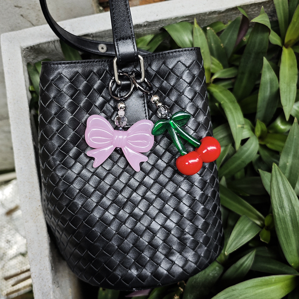 Phone Accessories For Teens - HERLOOK Big Cherry Bag Charm Schlüsselanhänger