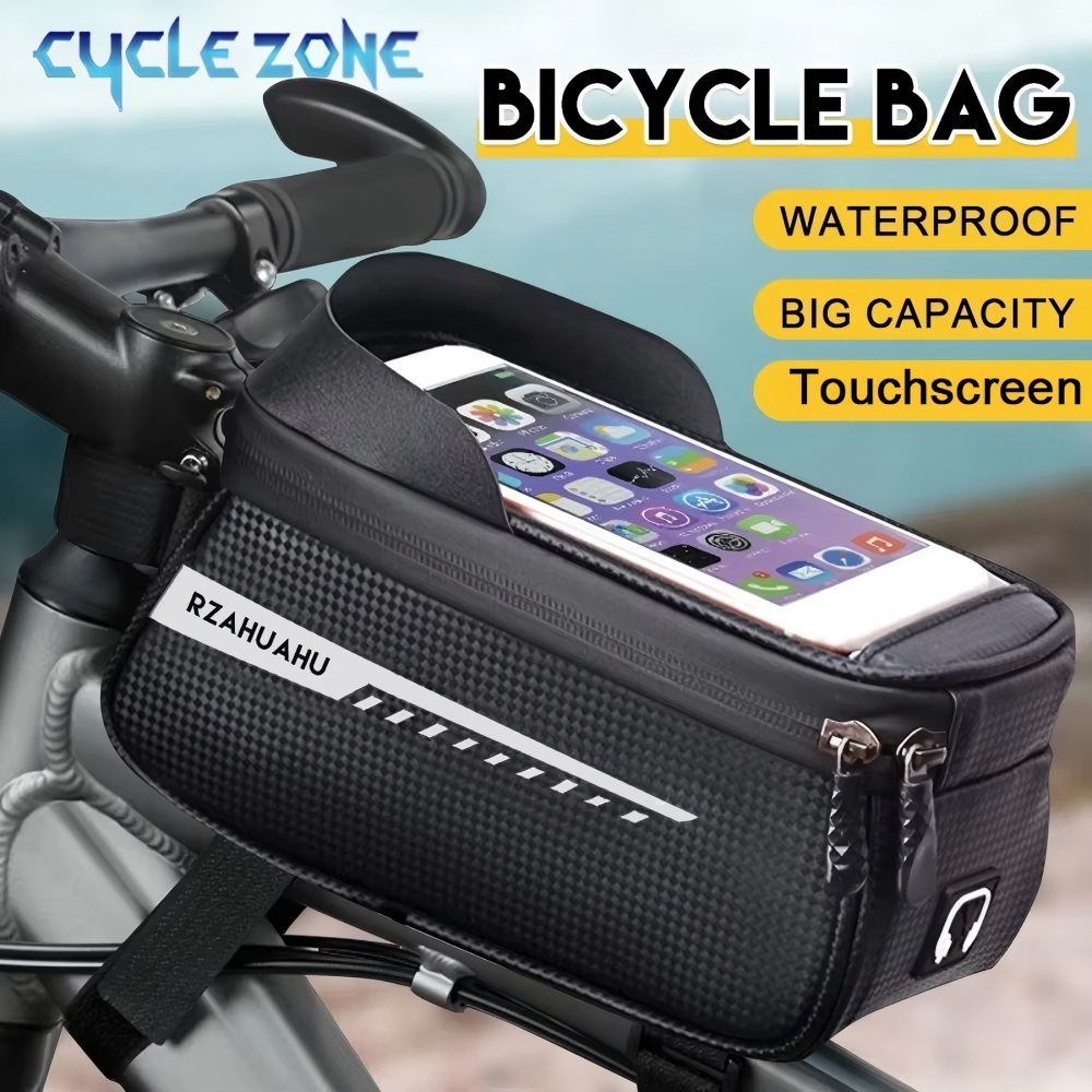 Phone Zone Accessories & Repair Lake Charles Reviews - Fahrrad-Vorderrahmentasche, Touchscreen-Handyhülle, Wasserdichte Fahrradtasche, Fahrradzubehör