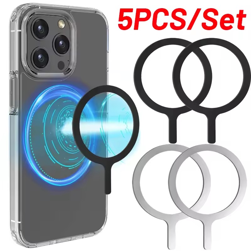 Phone Accessories Holder Car - 5-1 Stück Aufkleber-Ring für MagSafe Kabelloses