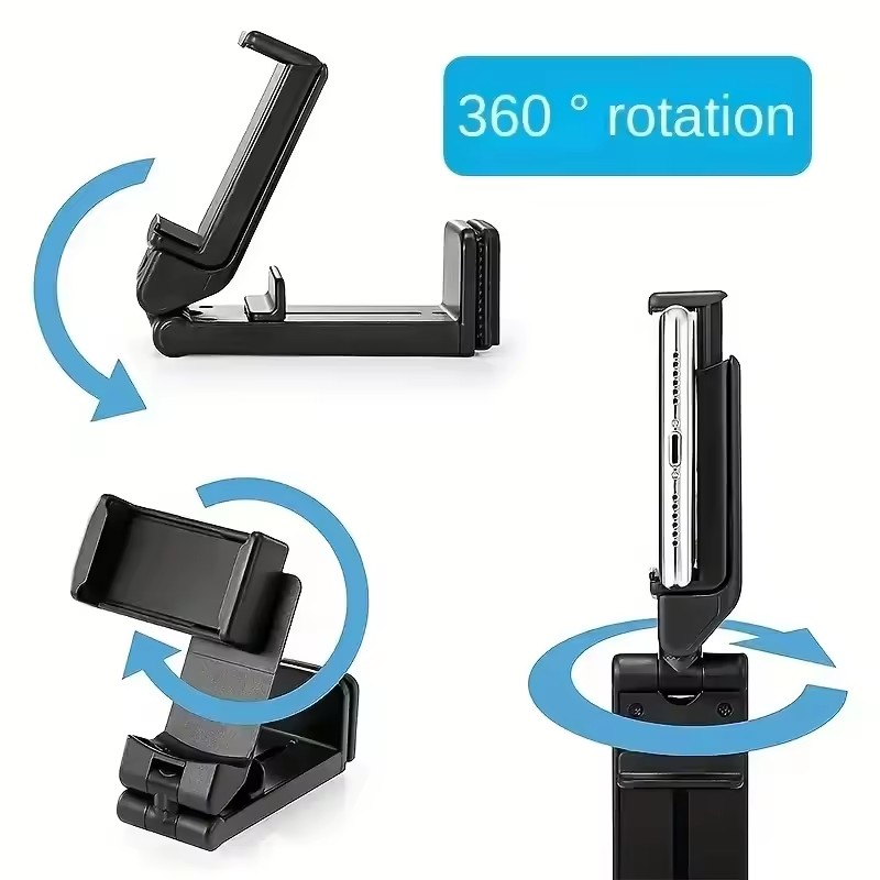 Desk Phone Stand - Multifunktionaler Smartphone-Ständer für Bahn- und Flugzeugsitze,