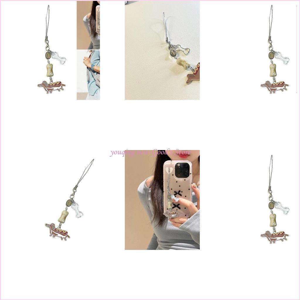 Phone Accessories For Teens - 57QA Dackel-Welpen-Schlüsselanhänger für Handys, jugendliches, trendiges
