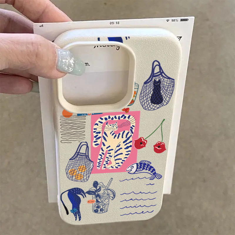 Niedliche Kirschkatzen-Handyhü – Phone Accessories To Sell Bewertung und Preis