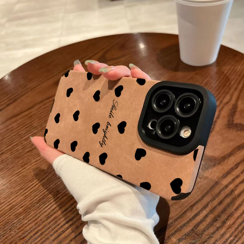 Neue Luxuriöse Schwarze Herzfö – Phone Accessories To Sell Bewertung und Preis