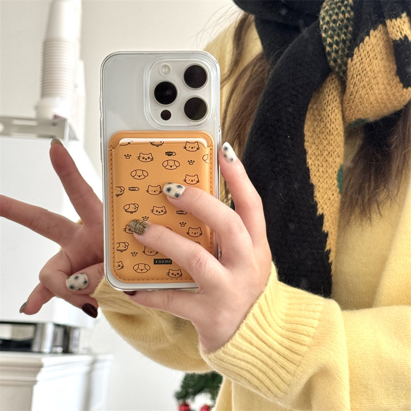 Niedliche Cartoon PU-Leder Mag – Phone Accessories For Teens Bewertung und Preis