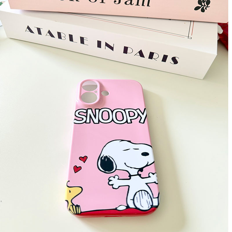 Snoopy Handyhülle Kawaii Pink  – Phone Accessories From China Bewertung und Preis