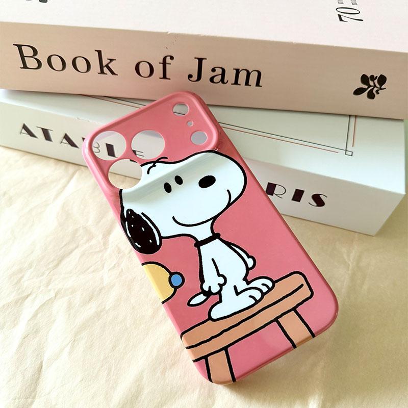 Snoopy Handyhülle Kawaii Pink  – Phone Accessories From China Bewertung und Preis