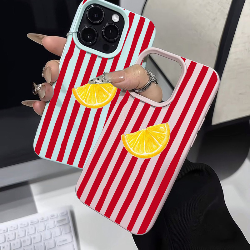 Modische Zitronenmuster TPU Si – Phone Accessories To Sell Bewertung und Preis