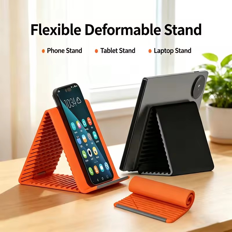 Tragbarer Silikon-Handyhalter, – Desk Phone Stand Bewertung und Preis
