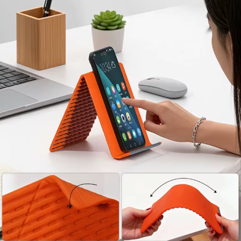 Tragbarer Silikon-Handyhalter, – Desk Phone Stand Bewertung und Preis