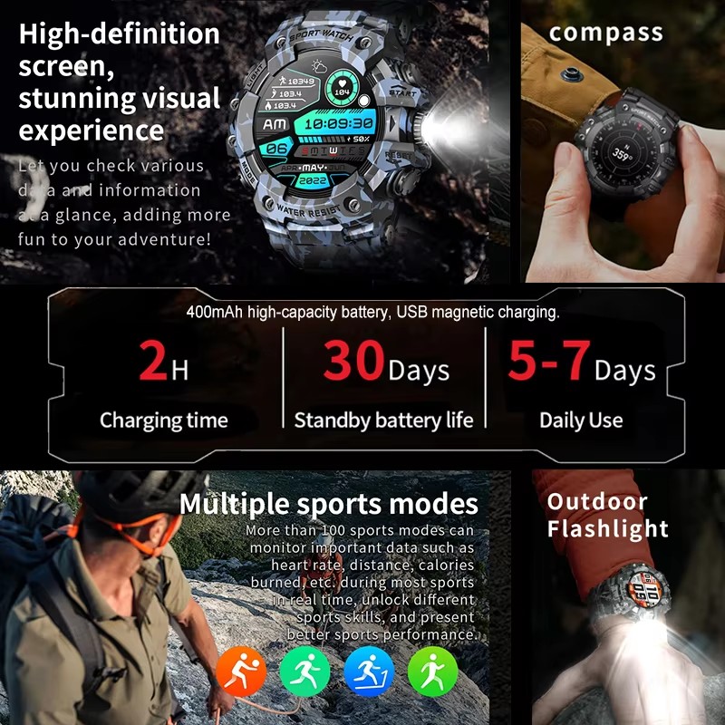 2026 Smartwatch Sport Outdoor  – Phone Zone Accessories & Repair Lake Charles Reviews Bewertung und Preis