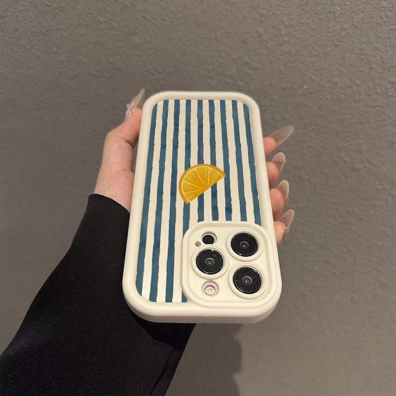 Gestreifte Zitronenscheiben-Mu – Phone Accessories To Sell Bewertung und Preis