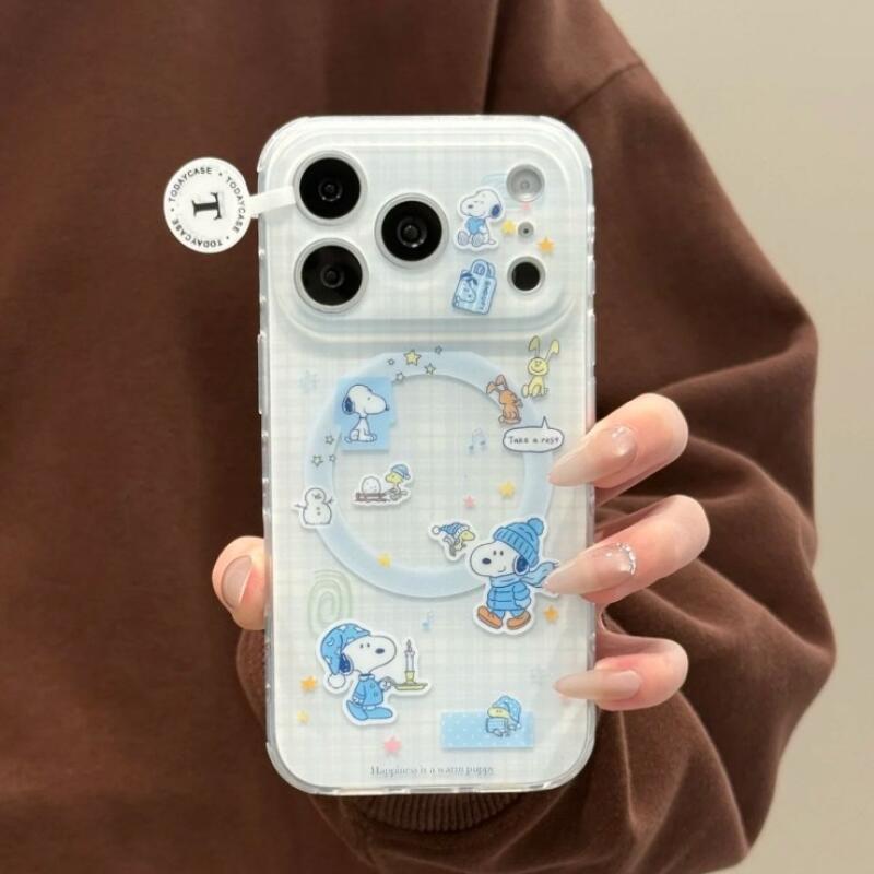 Snoopy Handyhülle Kawaii Blaue – Phone Accessories From China Bewertung und Preis