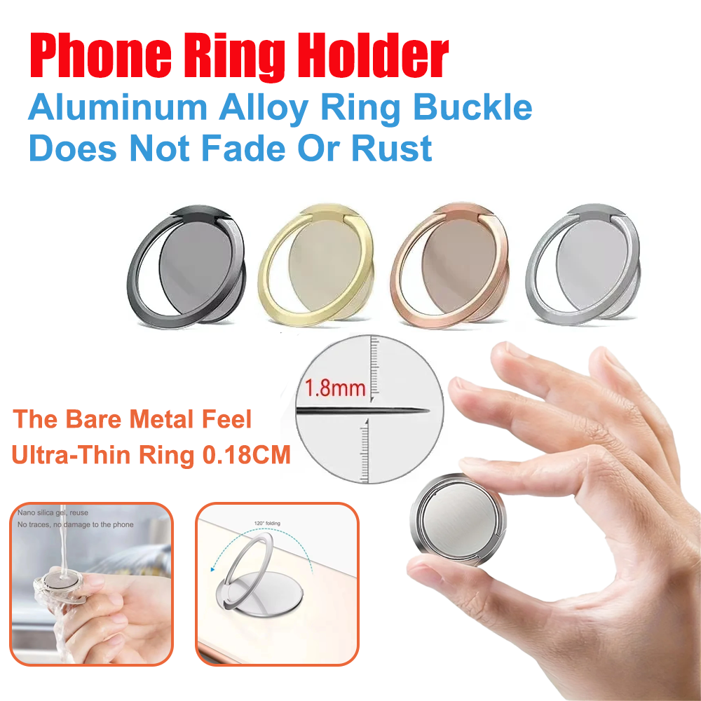 Ultradünner Ringhalter aus Met – Phone Accessories Holder Car Bewertung und Preis