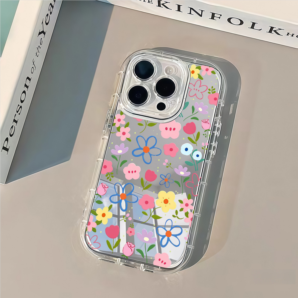 Koreanischer Ins-Stil Blumenmu – Phone Accessories To Sell Bewertung und Preis